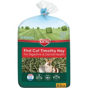 Kaytee First Cut Timothy Hay Small Animal Food, 6.5-lb bag