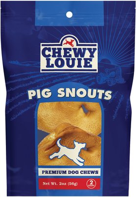 Chewy Louie Pig Snouts Dog Treat, slide 1 of 1