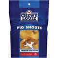 Chewy Louie Pig Snouts Dog Treat, 2 count