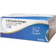 Merck Insulin Syringes U-40 29 Gauge x 0.5-in