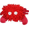 Multipet Sea Shammies Squeaky Plush Dog Toy, Crab