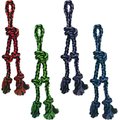 Multipet Nuts For Knots Rope Tug & Danglers Dog Toy
