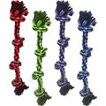 Multipet Nuts For Knots 4-Knot Rope Dog Toy, Color Varies, 1 count