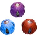 Multipet Doglucent TPR Outer Ring & Inner Ball Dog Toy, Color Varies