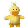 Multipet Look Who's Talking Plush Cat Toy with Catnip, Duck