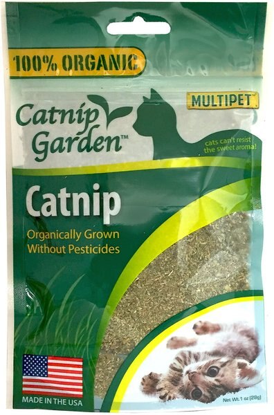 Multipet Catnip Garden Organic Catnip, 1.0-oz bag slide 1 of 1