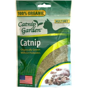Multipet Catnip Garden Organic Catnip, 1.0-oz bag