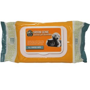 Multipet Groom Genie All-Purpose Dog Wipes, 100 count