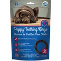 N-Bone Puppy Teething Ring Blueberry & BBQ Flavor Grain-Free Dog Treats, 6 count