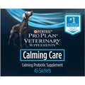 Purina Pro Plan Veterinary Diets Calming Care Liver Flavored Powder Calming Supplement for Dogs, 45-count