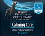 Purina Pro Plan Veterinary Diets Calming Care Liver Flavored Powder Calming Supplement for Dogs, 45 count