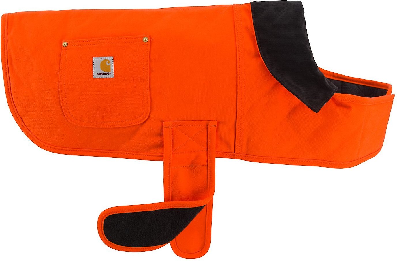 orange carhartt dog coat