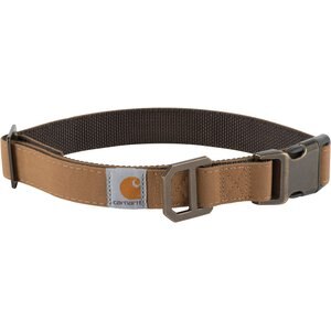 Carhartt Journeyman Dog Collar, Brown, Large