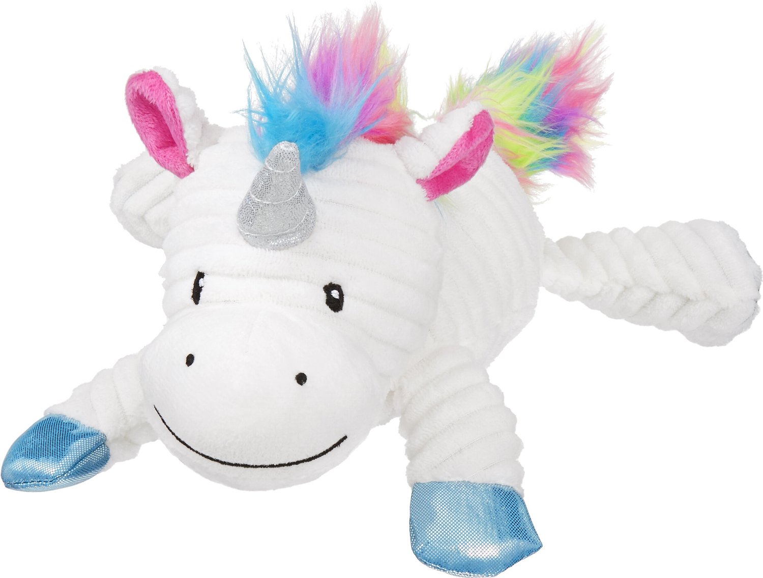 squeaky unicorn dog toy