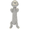 Frisco Skinny Plush Squeaking Sloth Dog Toy