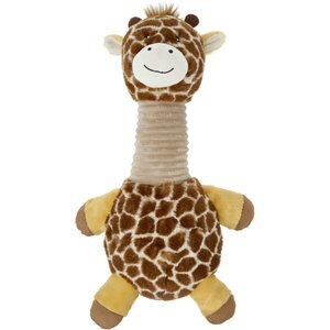 Frisco Bobberz Plush Squeaking Giraffe Dog Toy