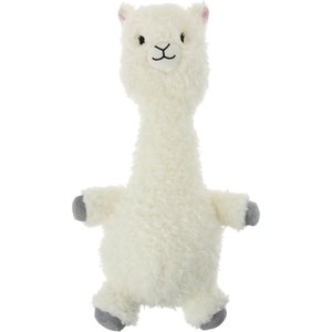 Frisco Bobberz Plush Squeaking Llama Dog Toy