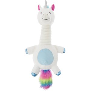 Frisco Bobberz Plush Squeaking Unicorn Dog Toy