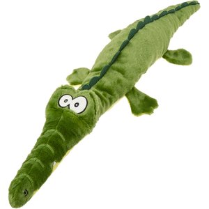 Frisco Wagazoo Plush Squeaking Alligator Dog Toy, Extra Long