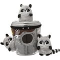 Frisco Hide and Seek Plush Trash Can Puzzle Dog Toy