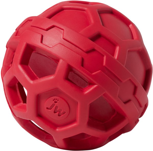 JW Pet Treat N Squeak Ball Treat Dispensing Dog Toy, Medium slide 1 of 2