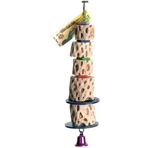 Polly's Pet Products Cactus Tower Bird Toy, Medium