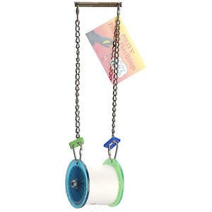 Polly's Pet Products Fun Roll Bird Toy, Small