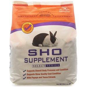 Manna Pro Select Series Show Rabbit Pellet Supplement, 3-lb bag