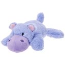 Frisco Plush Squeaking Hippo Dog Toy, Medium