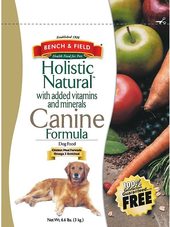 Bench Field Holistic Natural Formula Dry Dog Food 6 6 Lb Bag Chewy Com