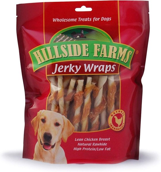 Hillside Farms Chicken & Rawhide Jerky Wraps Dog Treats, 32-oz bag slide 1 of 3