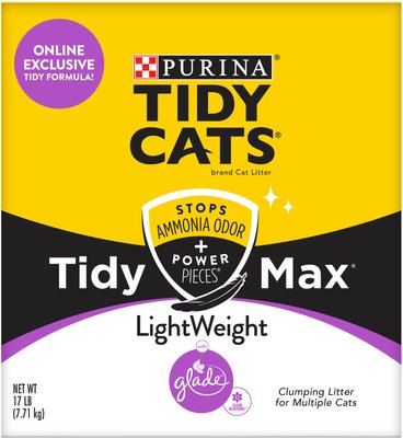 Tidy Max Lightweight Glade Clean Blossoms Scented Clumping Clay Cat Litter, slide 1 of 1