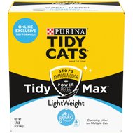 Tidy Max Lightweight Glade Clear Springs Scented Lightweight Clay Cat Litter