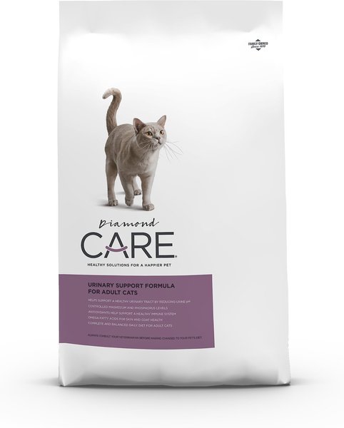 Diamond Care Urinary Support Formula Adult Dry Cat Food, 15-lb bag slide 1 of 8
