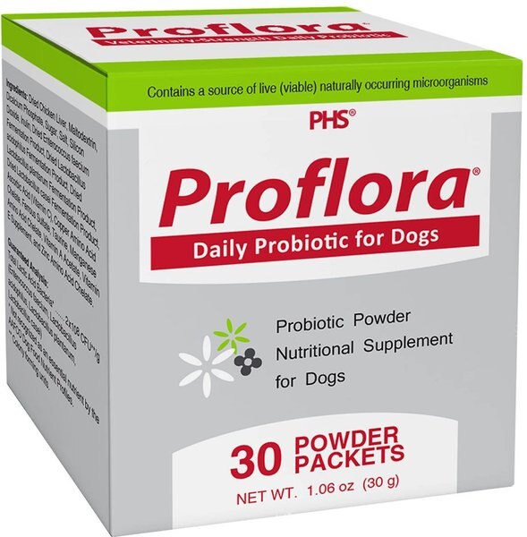 Proflora Powder Digestive Supplement for Dogs, 30 servings slide 1 of 4