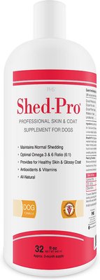 Ora-Clens Shed-Pro Liquid Skin & Coat Supplement for Dogs, slide 1 of 1