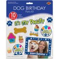 The Beistle Company Dog Birthday Decorating Kit, 10 count