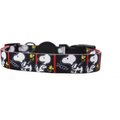 Zooz Pets Snoopy Filmstrip Dog Collar, Black, X-Small