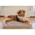 FurHaven Snuggle Deluxe Pillow Cat & Dog Bed w/Removable Cover, Clay, Medium
