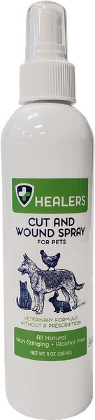 Healers Cut & Wound Spray for Dogs & Cats slide 1 of 2