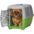 MidWest Spree Hard-Sided Dog & Cat Kennel, Green, 22-in