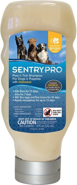 Sentry Pro Bifenthrin Oatmeal + Nylar Shampoo for Dogs, 18-oz bottle slide 1 of 2