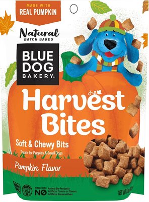 Blue Dog Bakery Harvest Bites Pumpkin Flavor Dog Treats, slide 1 of 1