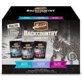 Merrick Backcountry Grain-Free Morsels in Gravy Real Duck, Chicken, Turkey Recipe Cuts Variety Pack Cat Food Pouches , 3-oz, case of 12