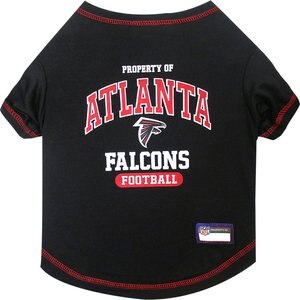 Pets First NFL Dog & Cat T-Shirt, Atlanta Falcons, Medium
