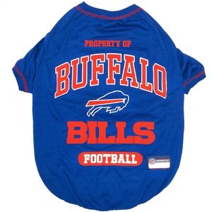 Pets First NFL Dog & Cat T-Shirt, Buffalo Bills, X-Small