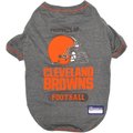 Pets First NFL Dog & Cat T-Shirt, Cleveland Browns, Medium