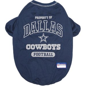 Pets First NFL Dog & Cat T-Shirt, Dallas Cowboys, Large