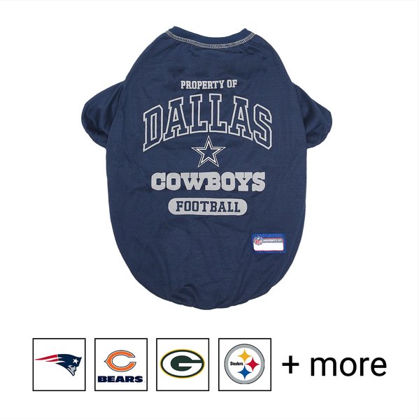 Pets First NFL Dog & Cat T-Shirt, Dallas Cowboys, X-Small slide 1 of 3