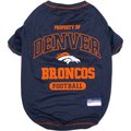 Pets First NFL Dog T-Shirt, Denver Broncos, Medium